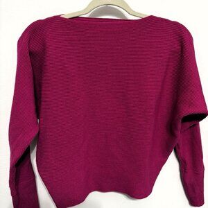 Nine West Women's Sweater - Size Small - Pink Crew Neck